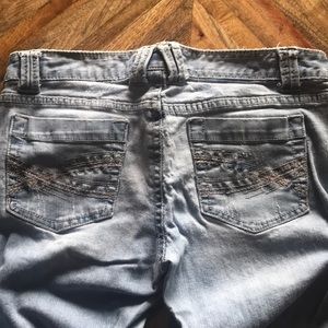 Aeropostale Distressed skinny flares